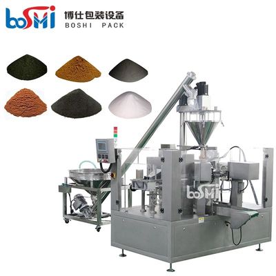 Chemicals Premade Pouch Packaging Machine With PLC Control