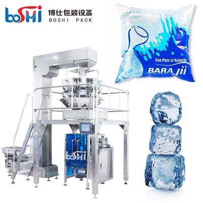 Vertical Automatic Ice Cube Packing Machine 500G 1000G 2000G