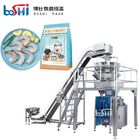 Multihead Weigher Frozen Food Packing Machine For Sea Food Shrimp Fish
