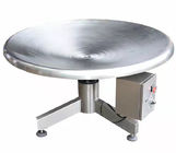 0.8m Height Packing Machine Accessories Table Rotary For Collecting Finish Product