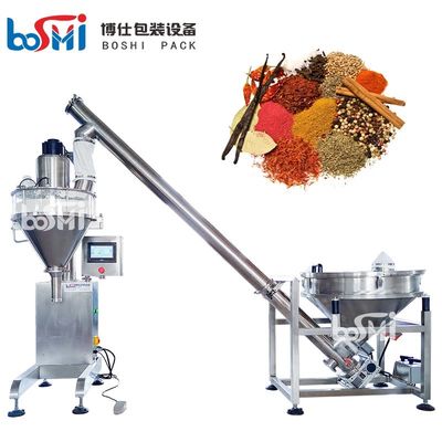 Food Powder Spice Powder Flour Bag Can Filling Machine Semi Automatic