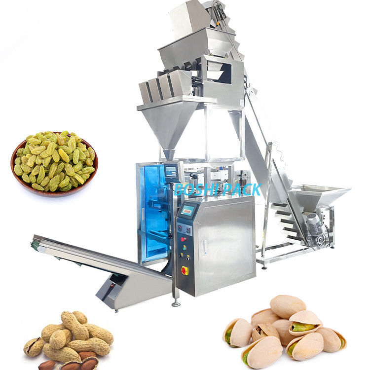 Rice Sugar Grain Granule Packing Machine With Wrapping Labeling Sealing