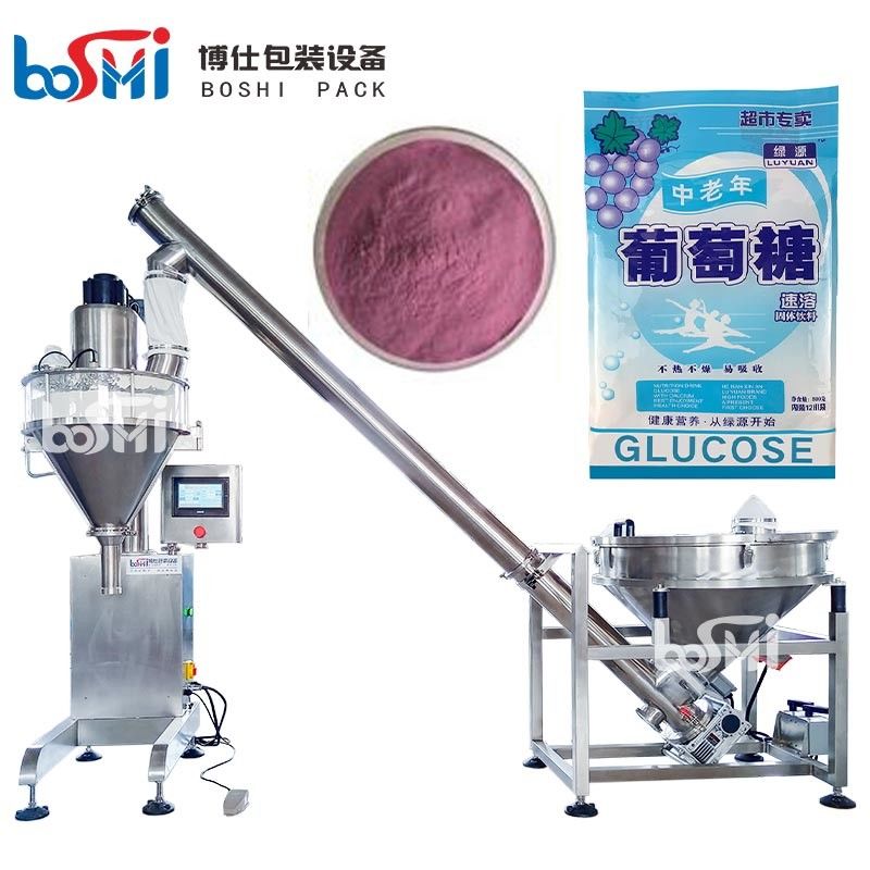 Botle Can Sachet Powder Pouch Filling Machine Semi Automatic 10g 20g 1kg