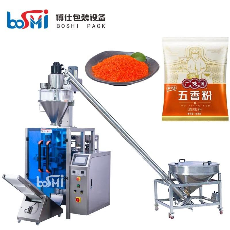 Smart PLC Control Vffs Packing Machine For Spicy Powder Packaging