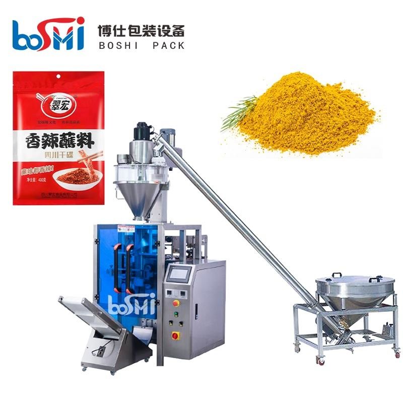 Multipurpose Ginger Flour Powder Packaging Machine With PLC Contriol
