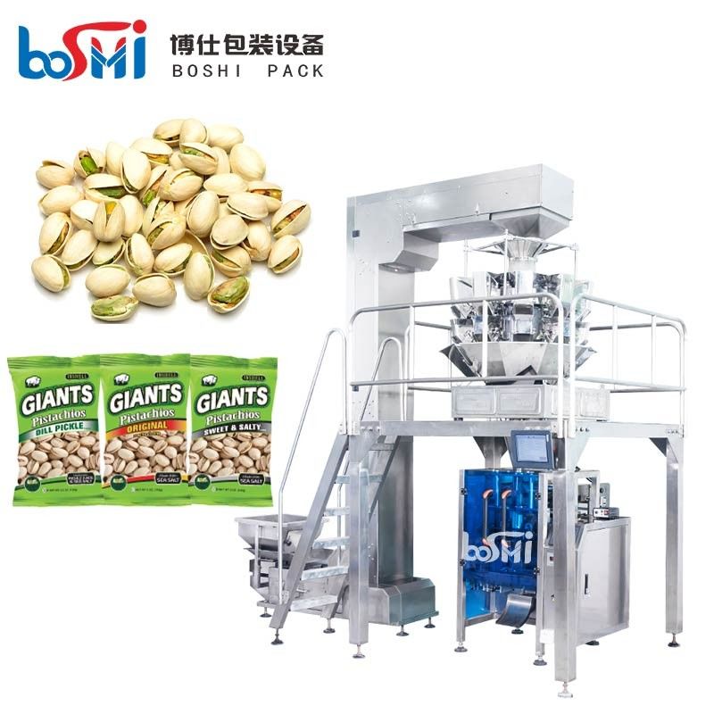 Automatic Snack Packaging Machine For Chestnut Pistachio Nuts Date