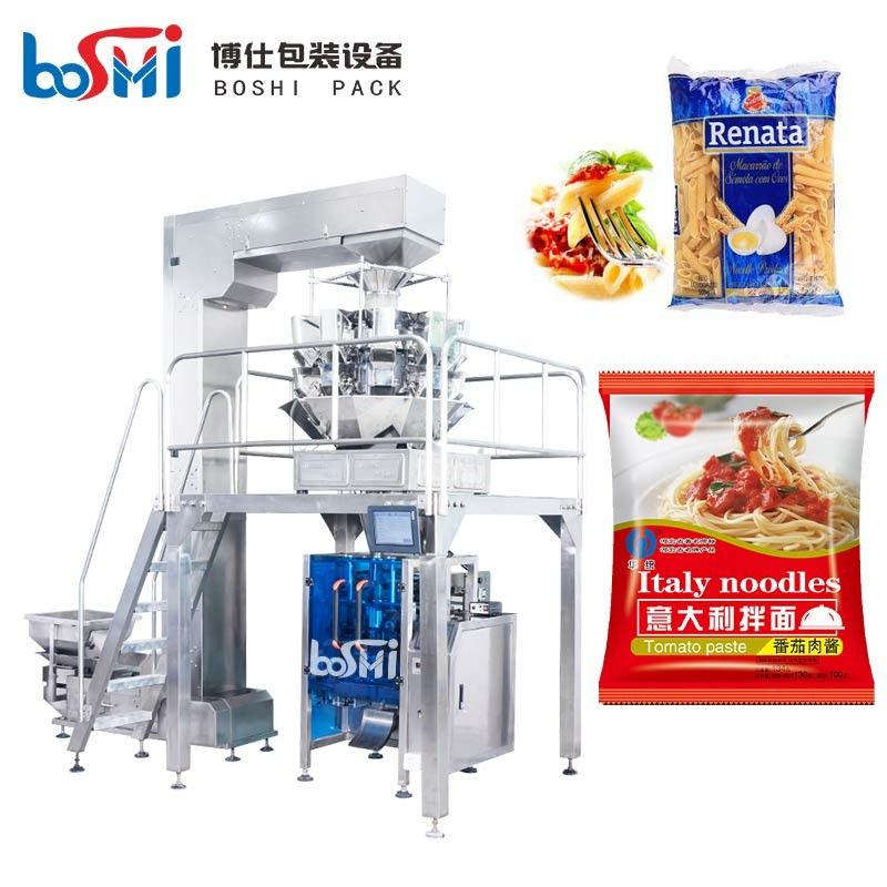 220V Vertical Packing Machine , Electrical Pneumatic Macaroni Packaging Machine
