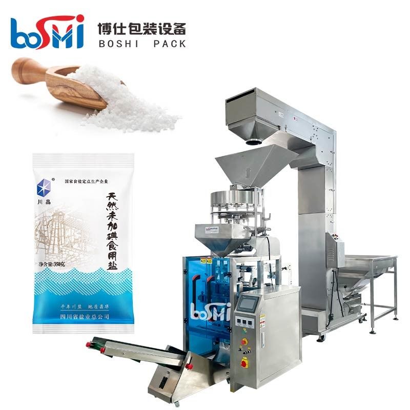Automatic Pneumatic 1 Kg Salt Packing Machine With Volumetric Cup