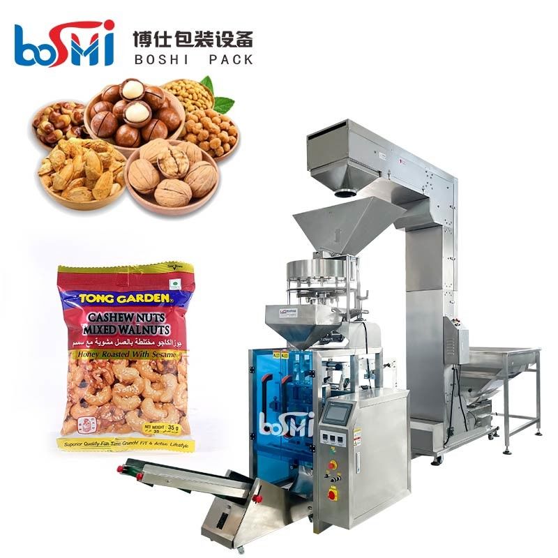 Seed Peanut Dried Nut Automatic Peanut Packing Machine With Volumetric Cup