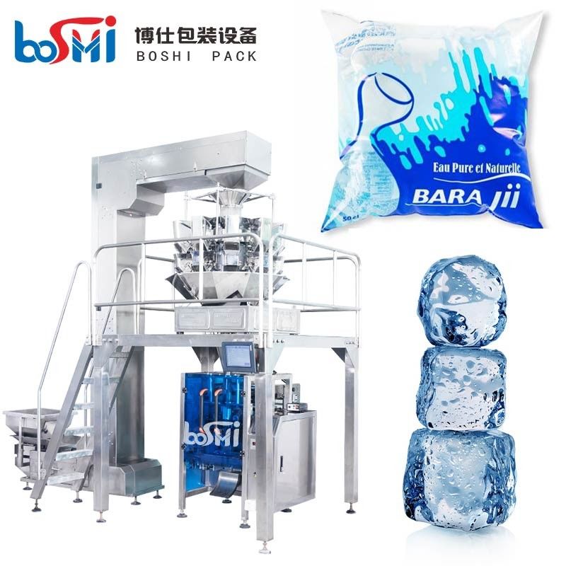 Vertical Automatic Ice Cube Packing Machine 500G 1000G 2000G
