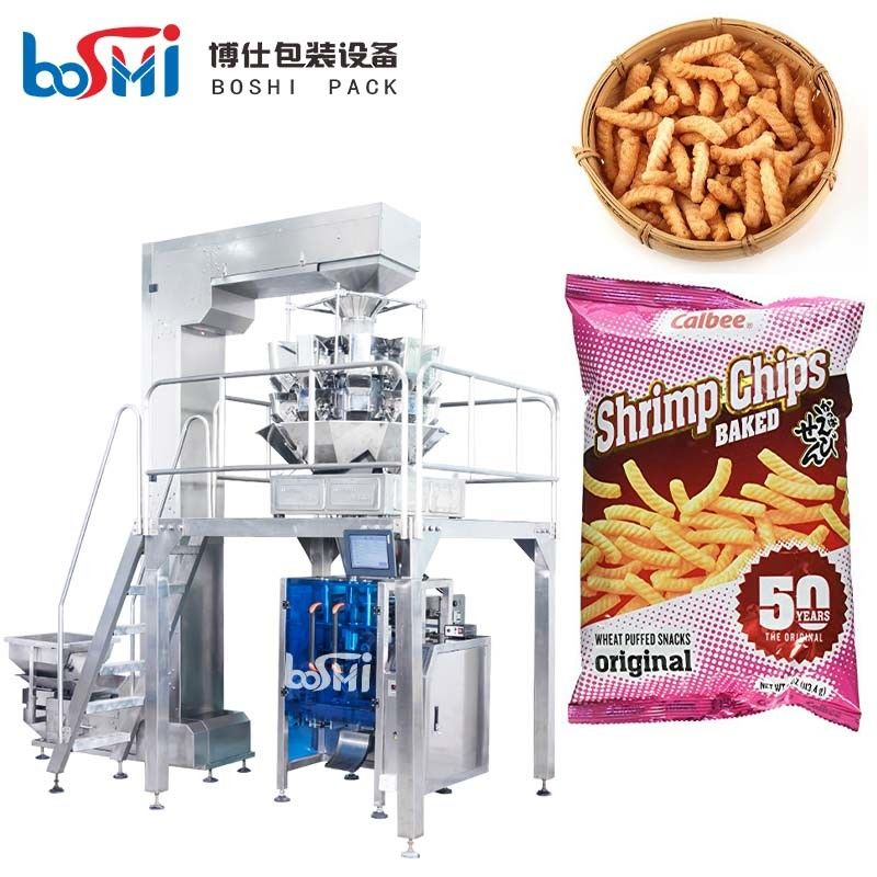 PLC Control Automatic Grain Packing Machine Multifunctional 500g 5000g