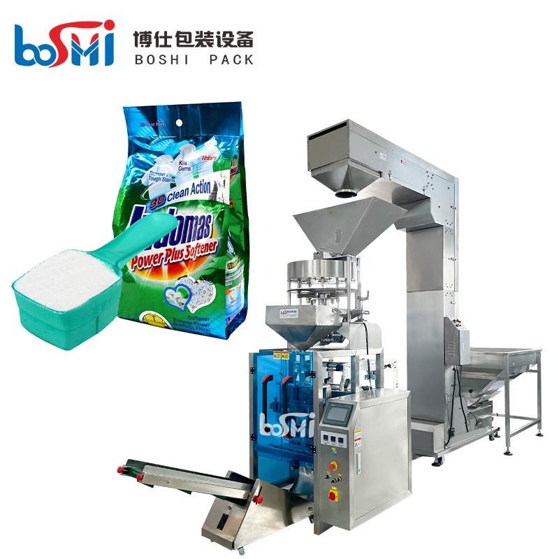Automatic Detergent Powder Pouch Packing Machine Multifunctional