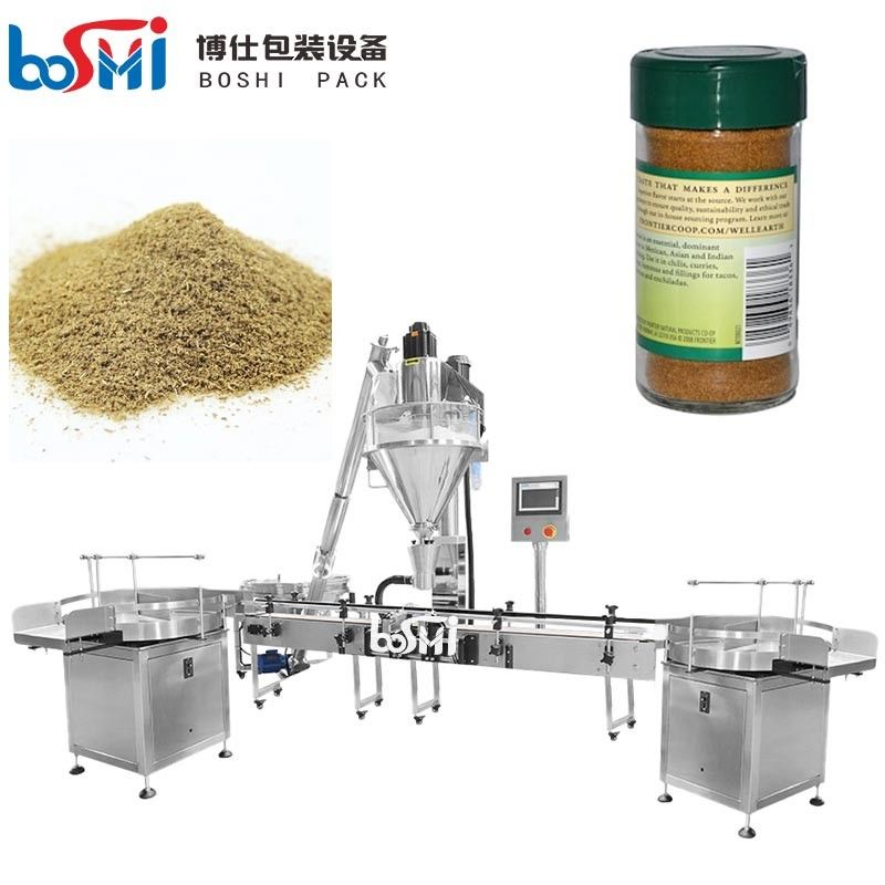 25L 50L Automatic Bottle Filling Machine For Paprika Black Pepper