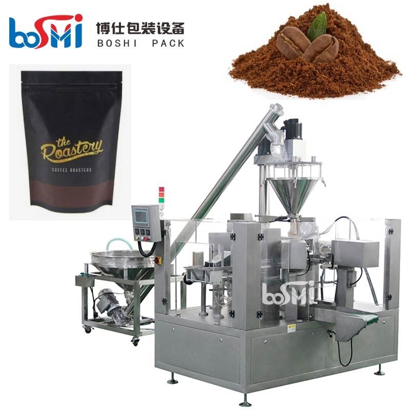 Coffee Premade Pouch Packaging Machine With Smart Touch Screen