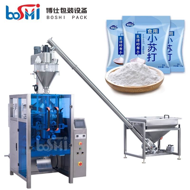 Cassava / Corn / Flour Powder Vertical Packing Machine 200g 500g 1000g