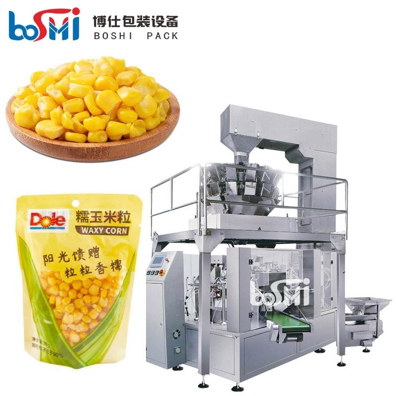 Automatic Snack Popcorn Junk Food Potato Chips Filling And Packing Machine