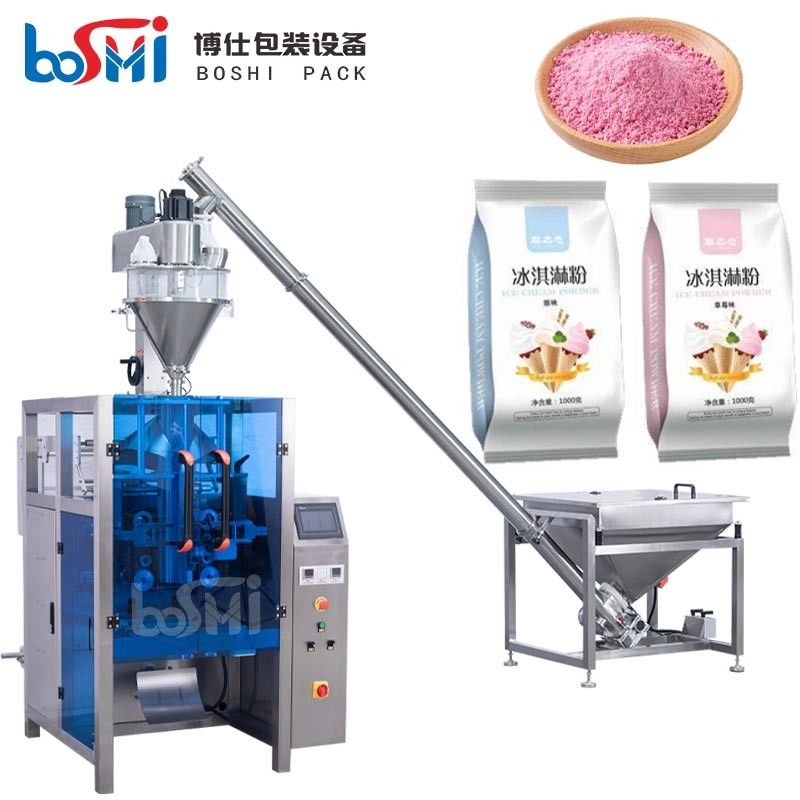 Automatic Seasoning Spice Powder Vertical Pouch Auger Filler Packing Machine